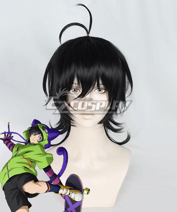 SK8 the Infinity SK∞ Miya Black Cosplay Wig