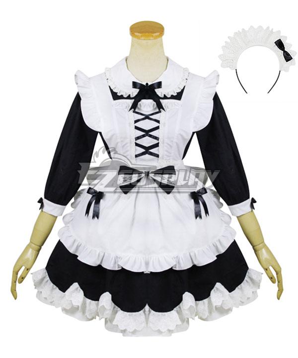 Lolita Maid Dress Cosplay Costume -EMDS020Y