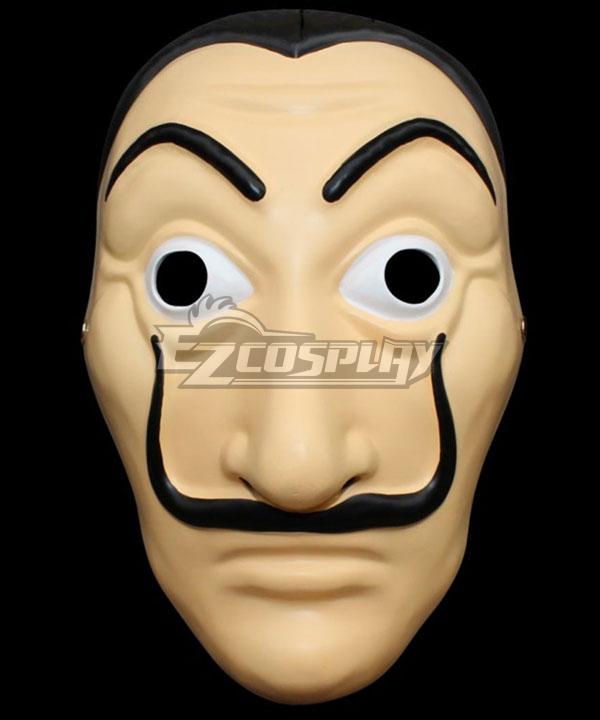 Money Heist Halloween Dali Mask Cosplay Accessory Prop