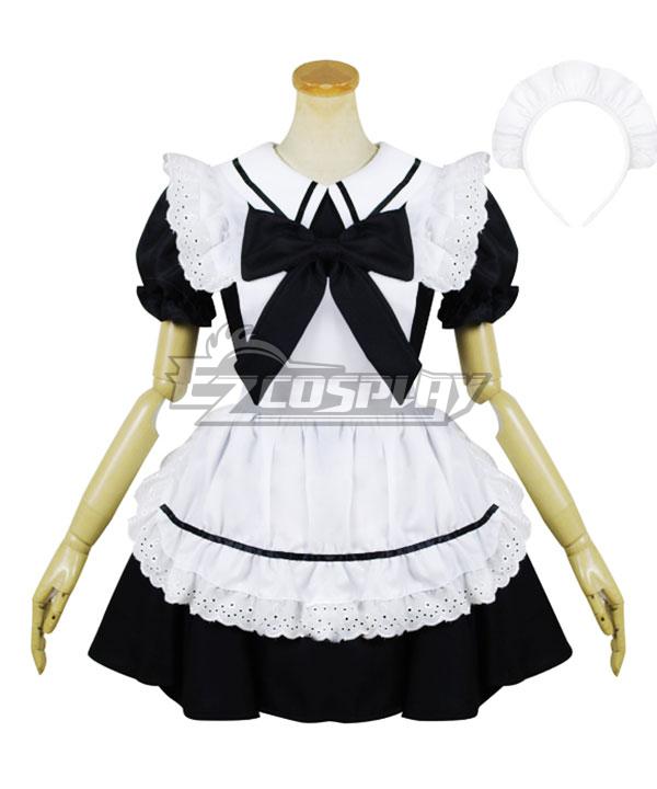 Lolita Maid Dress Cosplay Costume - EMDS025Y