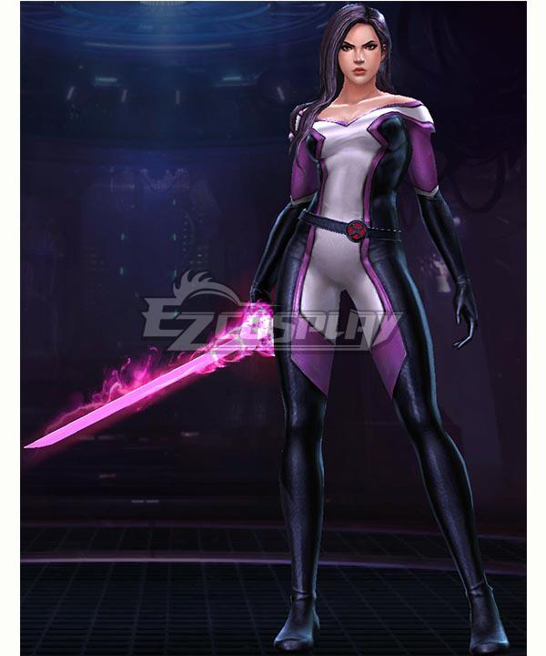 Marvel Future Fight Psylocke Disassembled Cosplay Costume
