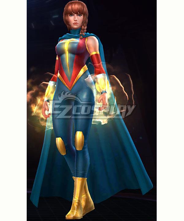 Marvel Future Fight Quasar Avril Kincaid Cosplay Costume