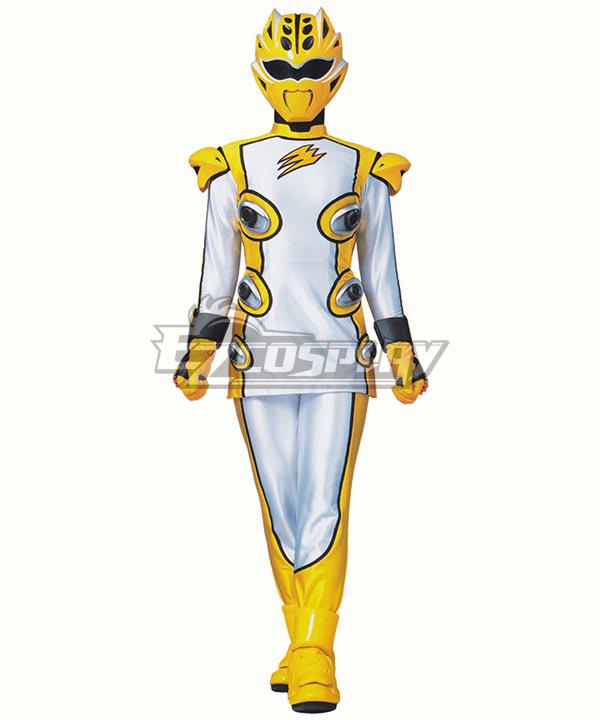 Power Rangers Jungle Fury Jungle Fury Yellow Ranger Jungle Master Mode Cosplay Costume