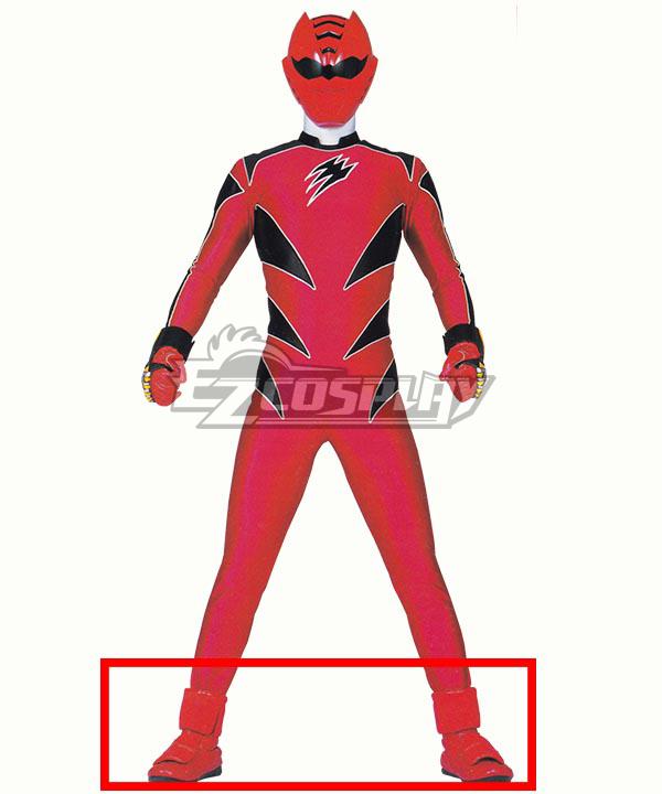 Power Rangers Jungle Fury Jungle Fury Red Ranger Red Cosplay Shoes