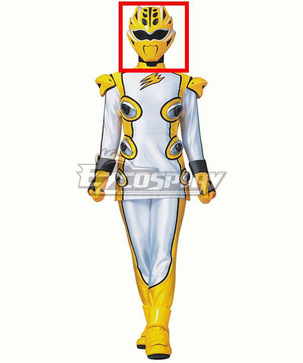 Power Rangers Jungle Fury Jungle Fury Yellow Ranger Jungle Master Mode Helmet Cosplay Accessory Prop