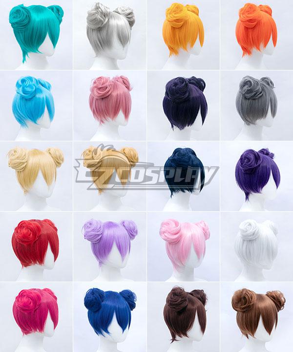 Wig Female Detachable Bun Extensions Tousled Hair Extensions Hair Buns Cosplay Hairpieces - (Only Include One Hair Bun, NO wig)