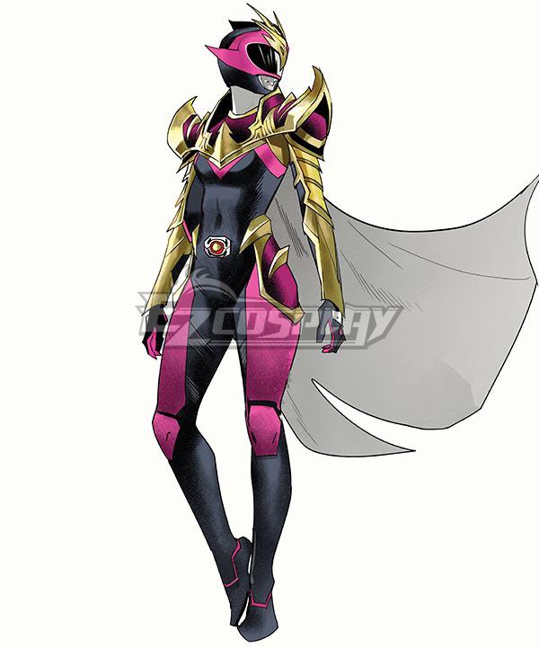 Mighty Morphin Power Rangers Pink Solar Ranger Ranger Slayer Queen Cosplay Costume