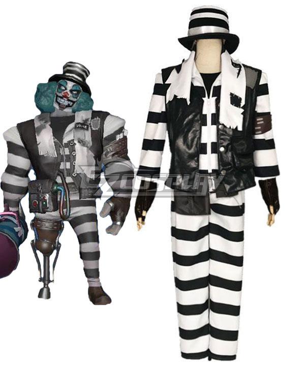 Identity V Prisoner Smiley Face Joker Halloween Cosplay Costume