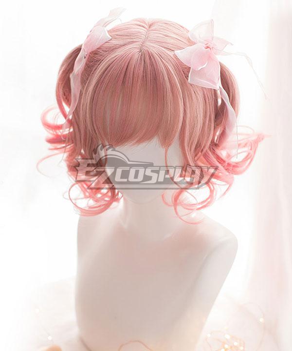 Japan Harajuku Lolita Series  Sakura Pink Cosplay Wig - EWL165Y