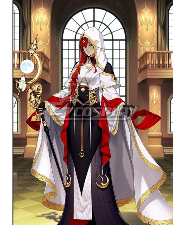 Fate Grand Order FGO Caster Miss Crane Stage 1 Cosplay Costume