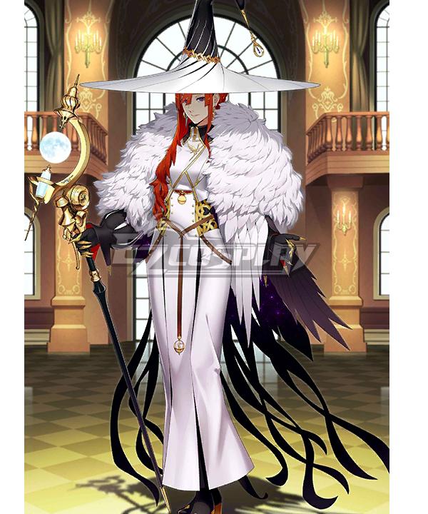 Fate Grand Order FGO Caster Miss Crane Stage 2 Cosplay Costume