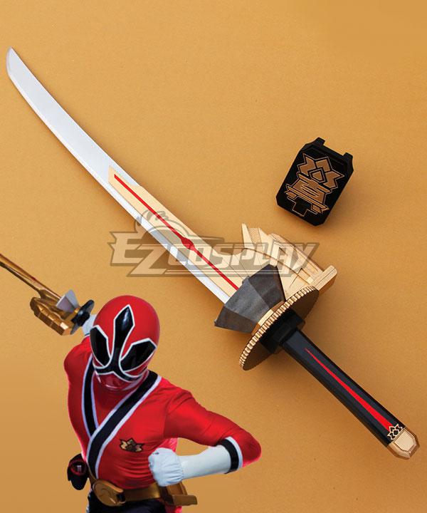 Power Rangers Samurai Red Samurai Ranger Spin Sword Cosplay Weapon Prop