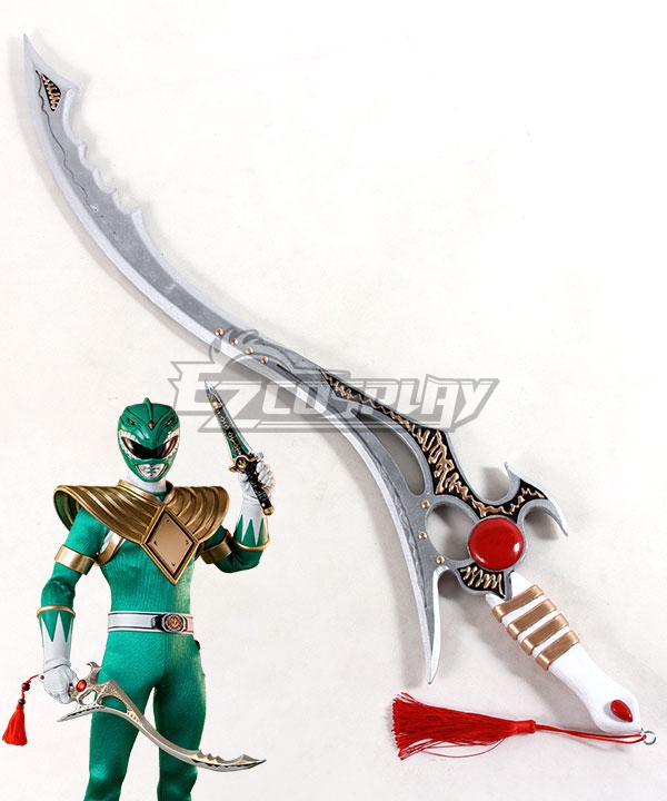 Mighty Morphin Power Rangers Green Ranger The Sword of Darkness Cosplay Weapon Prop