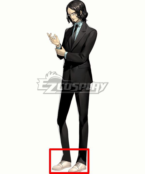Persona 5 Scramble: The Phantom Strikers Zenkichi Hasegawa Black Cosplay Shoes
