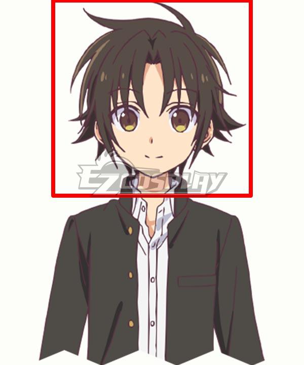 Mother of the Goddess’ Dormitory Koushi Nagumo Black Cosplay Wig