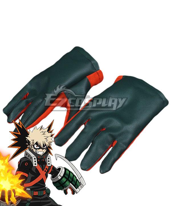 My Hero Academia Boku no Hero Akademia Katsuki Bakugou Gloves Cosplay Accessory Prop