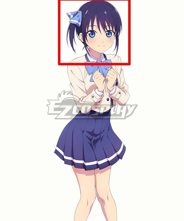 Kanojo mo Kanojo Nagisa Minase Purple Black Cosplay Wig