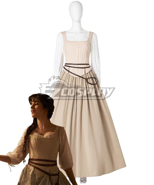 Disney Movie 2021 Cinderella Princess Cinderella Cosplay Costume