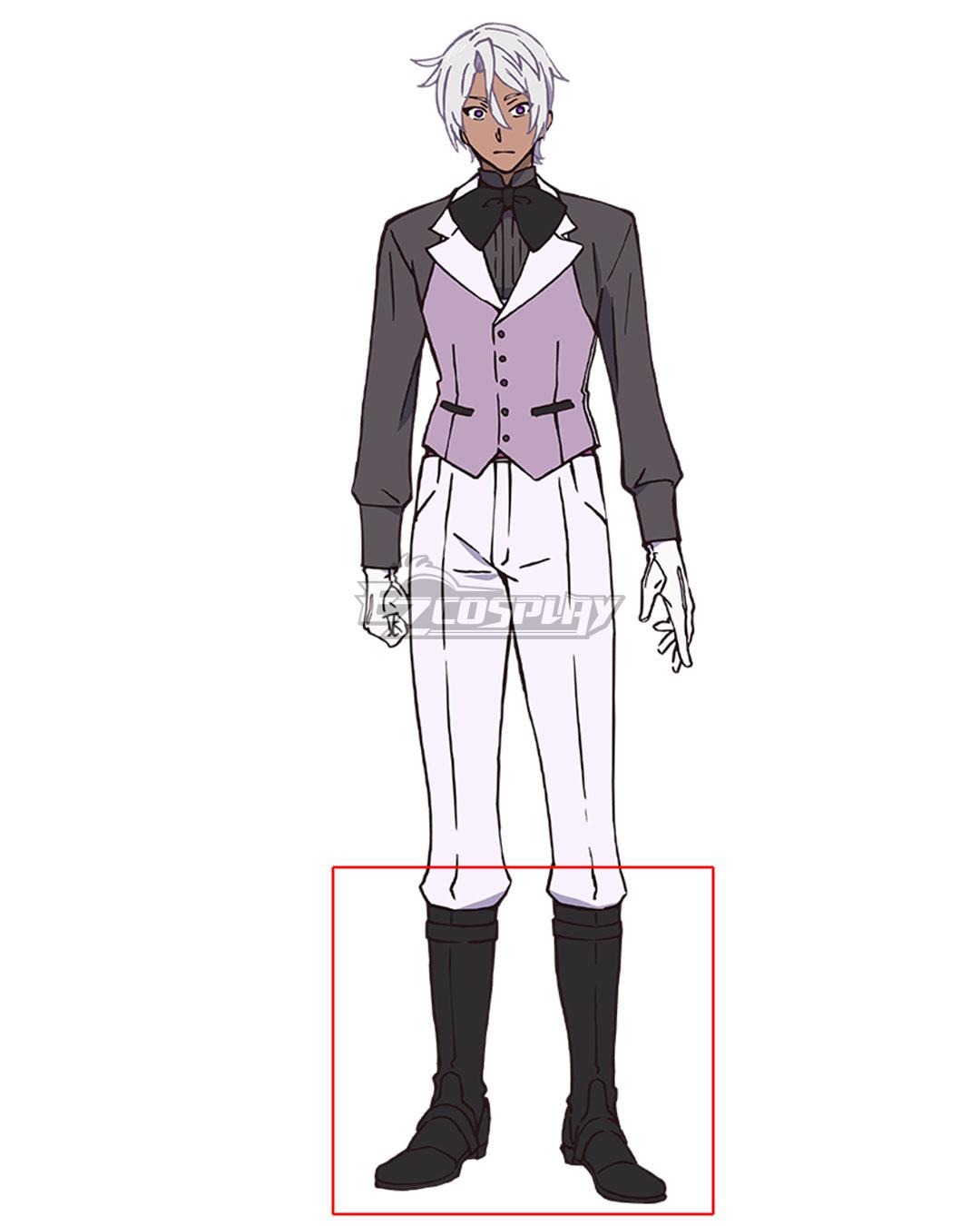 The Case Study of Vanitas No?? Archiviste Black Shoes Cosplay Boots