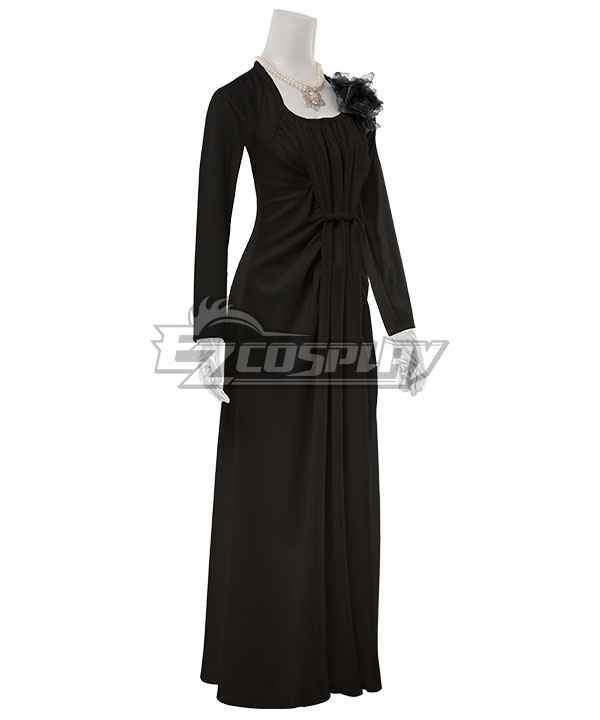RE 8 Village Alcina Dimitrescu Vampire Lady Dimitrescu Dress Black Version Cosplay Costume RE 8 Village Alcina Dimitrescu Vampire Lady Dimitrescu Dress Black Version Cosplay Costume