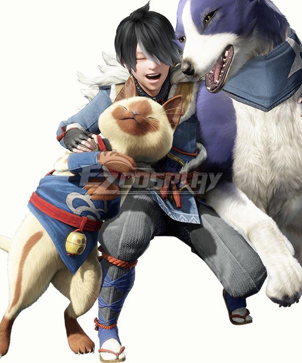 Monster Hunter Rise Buddy Handler Iori Halloween Cosplay Costume