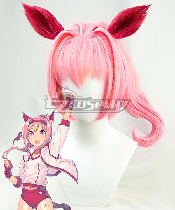 Uma Musume: Pretty Derby Haru Urara Pink Cosplay Wig