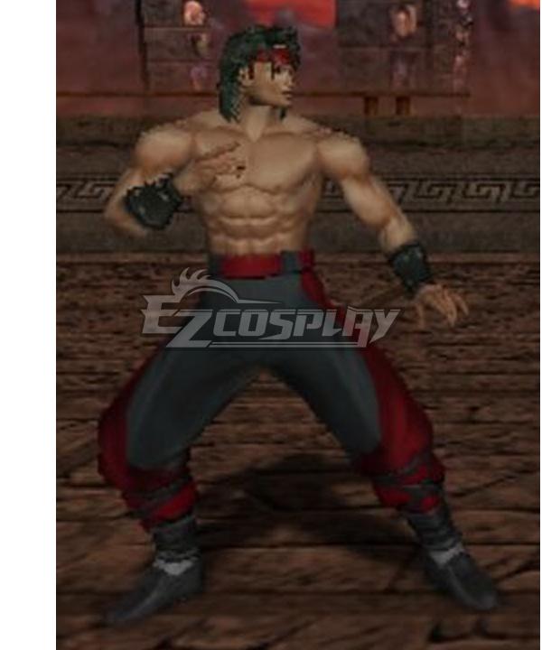 Mortal Kombat Deception Liu Kang Cosplay Costume