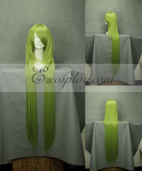 

Amnesia Ukyo Green Cosplay Wig-267A