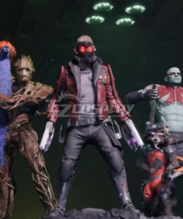 Marvel Guardians of the Galaxy Star-Lord Peter Quill Cosplay Costume