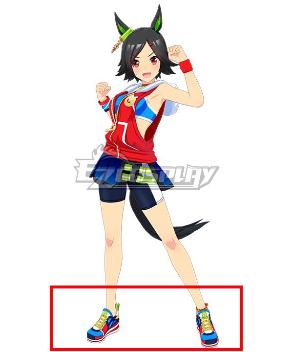 Uma Musume: Pretty Derby Game Winning Ticket Blue Cosplay Shoes