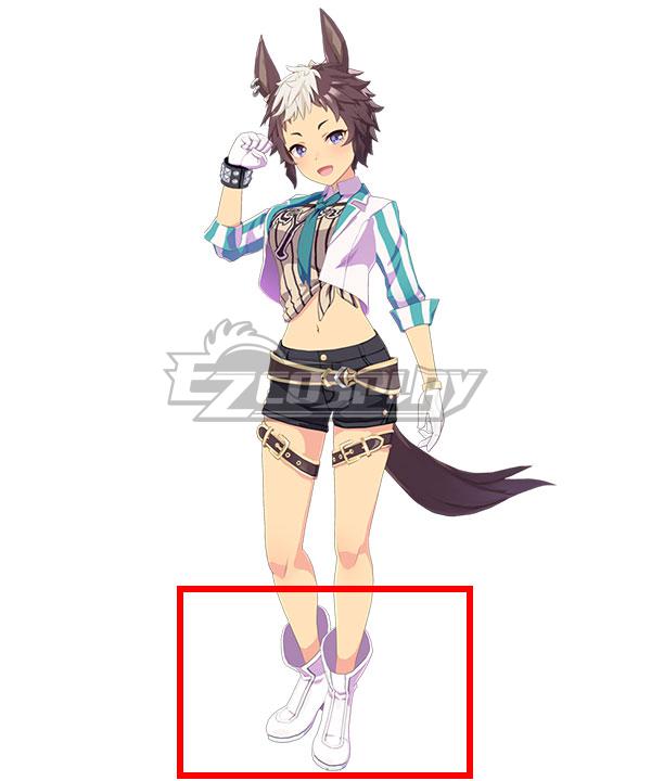 Uma Musume: Pretty Derby Game Mejiro Ryan White Cosplay Shoes