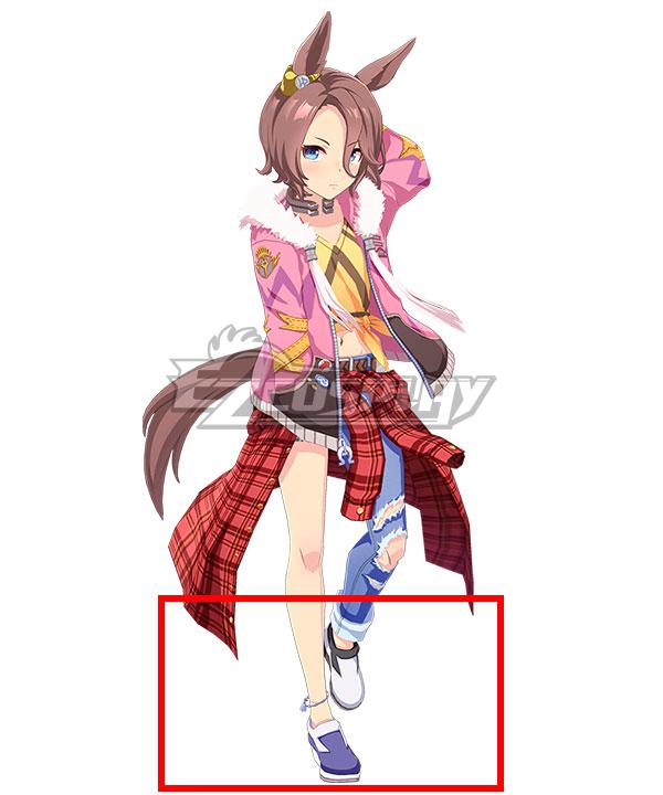Uma Musume: Pretty Derby Game Narita Taishin Blue Cosplay Shoes