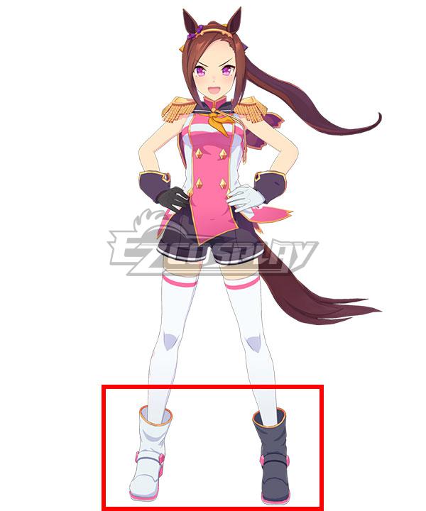 Uma Musume: Pretty Derby Game Sakura Bakushin White Cosplay Shoes
