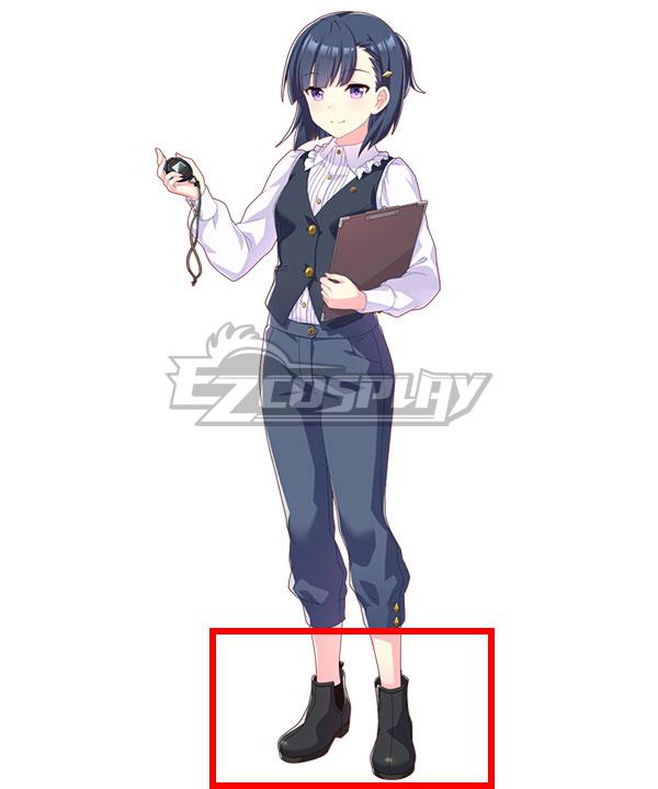 Uma Musume: Pretty Derby Game Kiryuin Aoi Grey Shoes Cosplay Boots