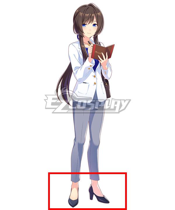 Uma Musume: Pretty Derby Game Etsuko Otonashi Blue Cosplay Shoes