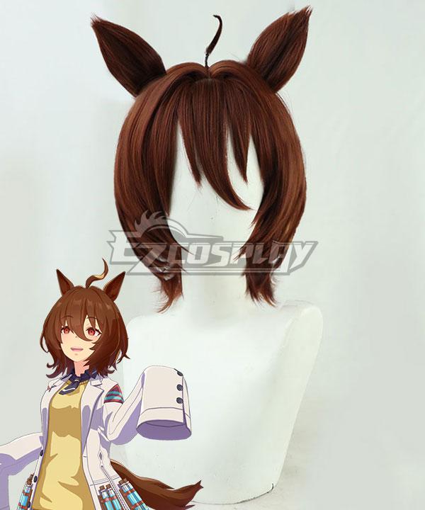 Uma Musume: Pretty Derby Game Agnes Tachyon Brown Cosplay Wig