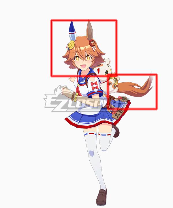 Uma Musume: Pretty Derby Game Matikanefukukitaru Yellow Cosplay Wig