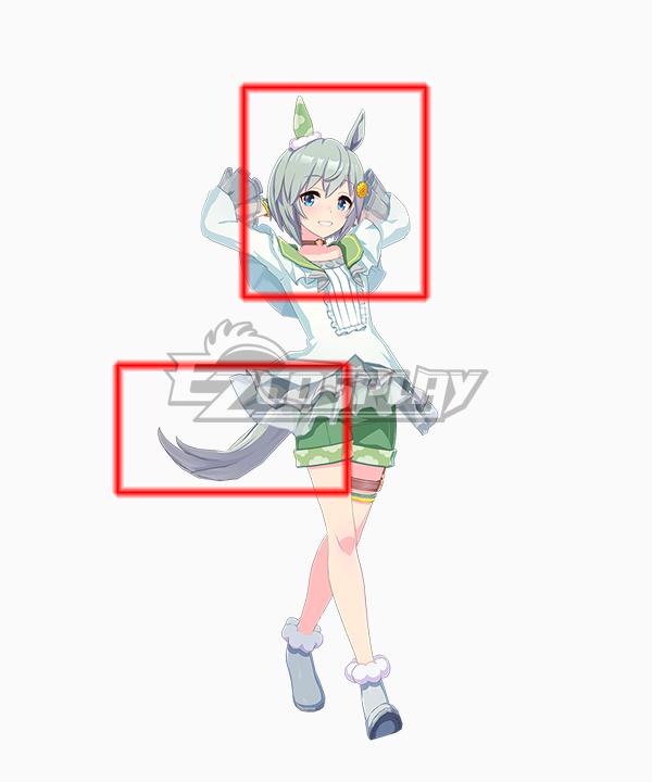 Uma Musume: Pretty Derby Game Seiun Sky White Cosplay Wig