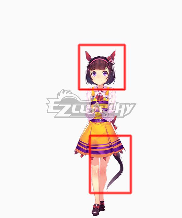 Uma Musume: Pretty Derby Game Nishino Flower Purple Cosplay Wig