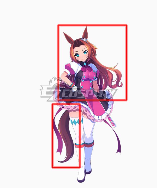 Uma Musume: Pretty Derby Game Kawakami Princess Brown Cosplay Wig