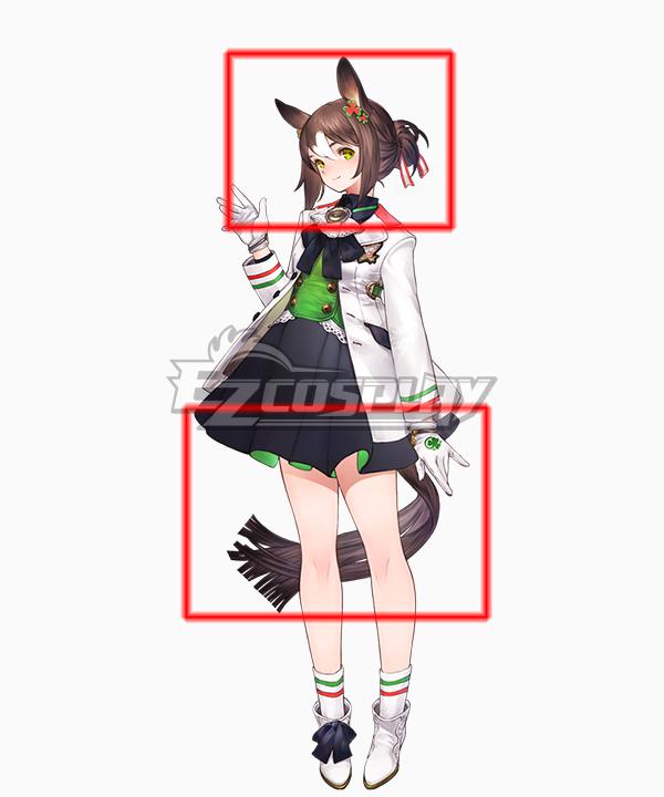 Uma Musume: Pretty Derby Game Fine Motion Brown Cosplay Wig