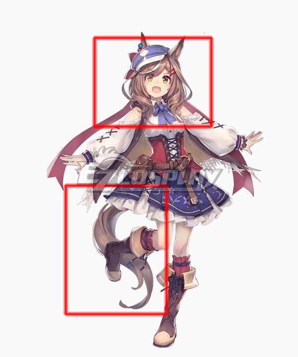 Uma Musume: Pretty Derby Game Matikanetannhauser Grey Cosplay Wig
