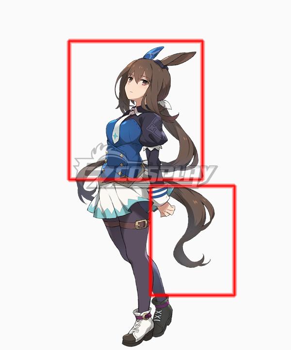 Uma Musume: Pretty Derby Game Admire Vega Brown Cosplay Wig