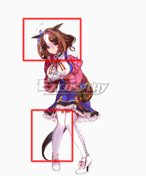 Uma Musume: Pretty Derby Game Meisho Doto Brown Cosplay Wig