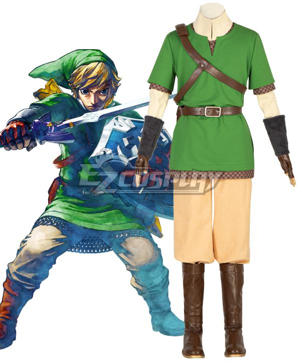 The Legend of Zelda: Skyward Sword Link Cosplay Costume