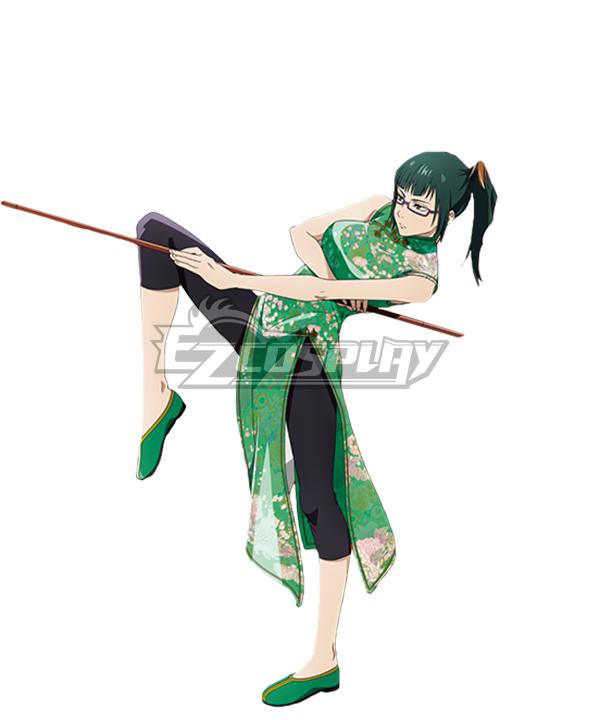 Jujutsu Kaisen Maki Zenin Tang Suit Cosplay Costume
