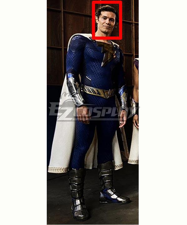 DC Shazam! Fury Of The Gods Freddy Freeman Black Cosplay Wig