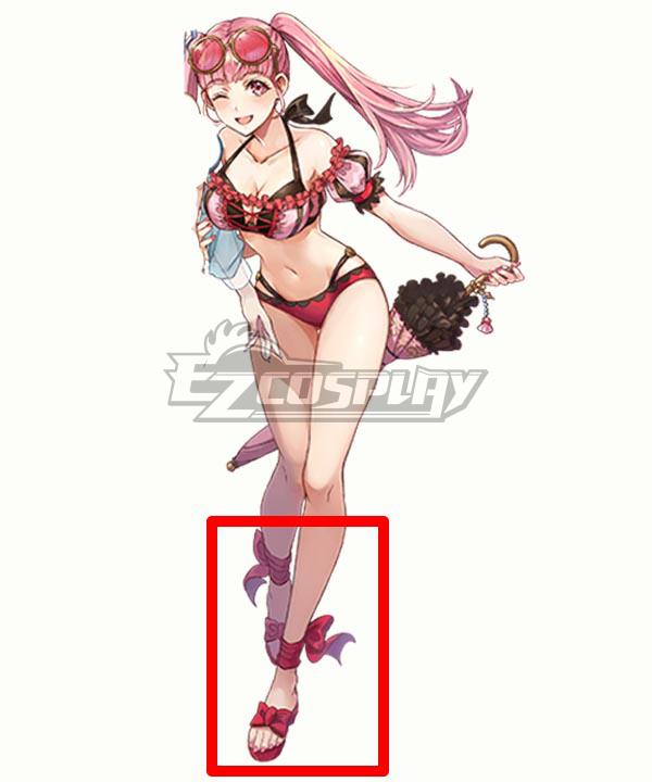 Fire Emblem Heroes Three Houses Deer???s Two-Piece Hilda Red Cosplay Shoes