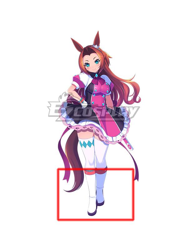 Uma Musume: Pretty Derby Game Kawakami Princess White Shoes Cosplay Boots