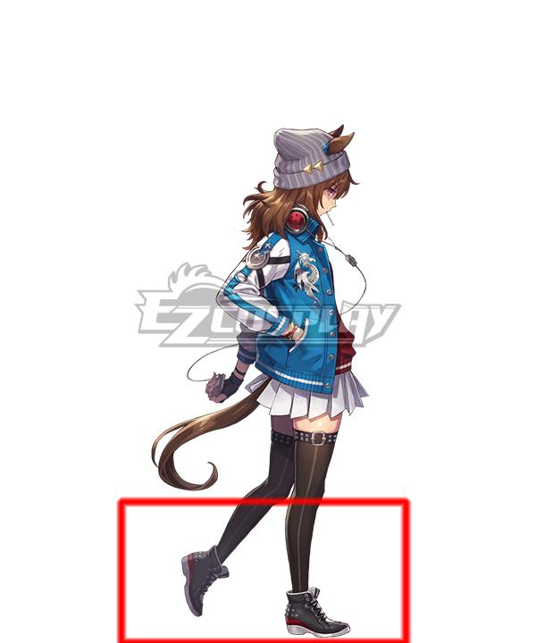 Uma Musume: Pretty Derby Game Nakayama Festa Grey Cosplay Shoes